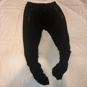 Black joggers